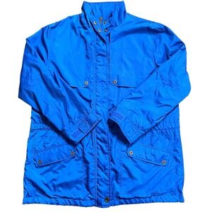 VTG Lauren Ralph Lauren Naval Supply Company Blue Nylon Jacket‎ Women's L